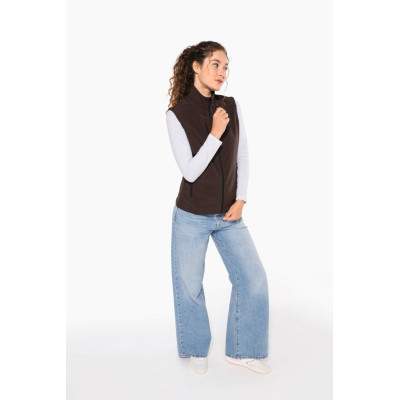 Ladies' softshell bodywarmer
